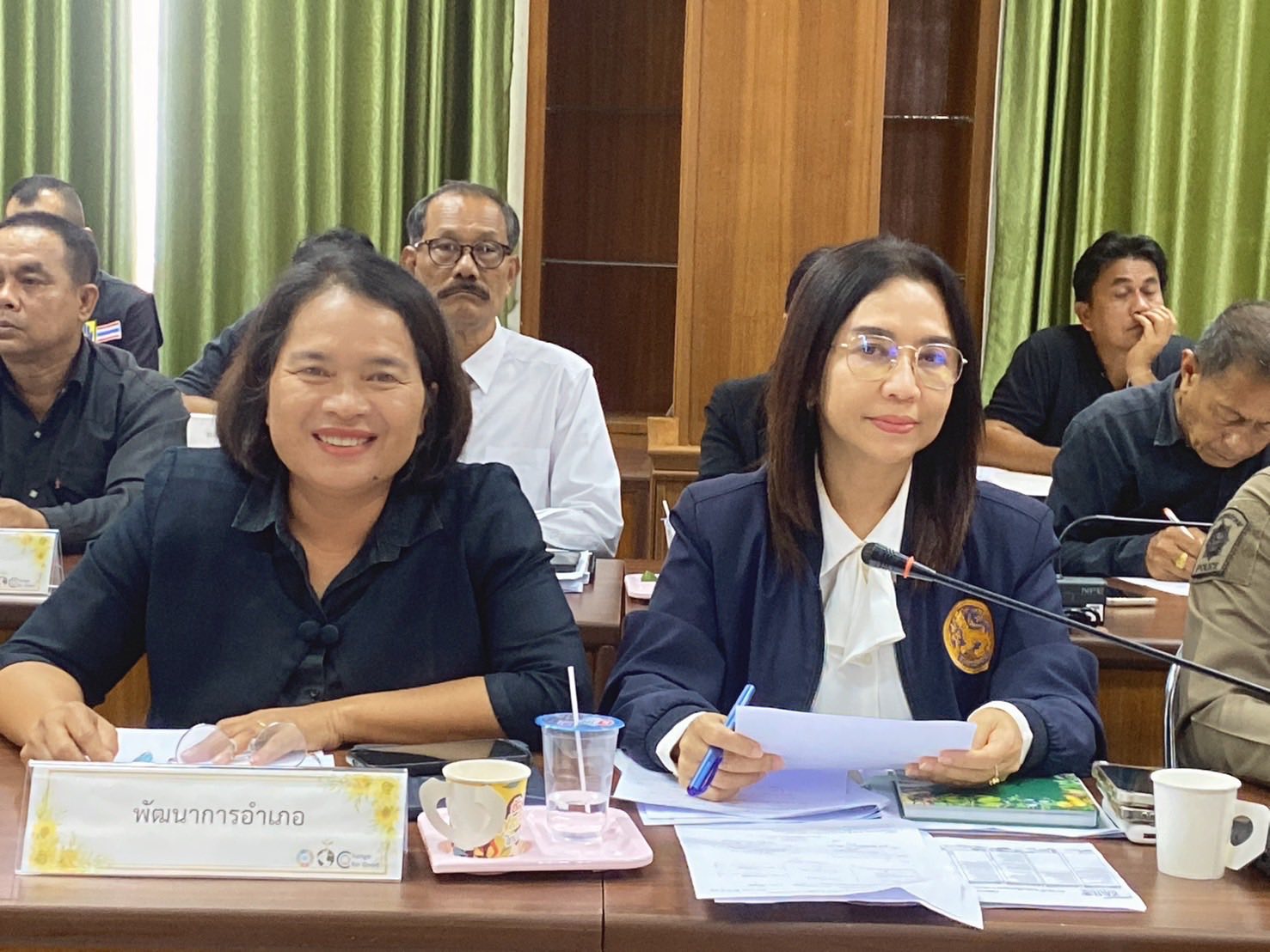 พช.ควนขนุน ร่วมประชุมคณะกรรมการประเมินผลและติดตามการดำเนินงานขับเคลื่อน โครงการหมู่บ้าน/ชุมชนสีขาว ปลอดยาเสพติด อำเภอควนขนุน