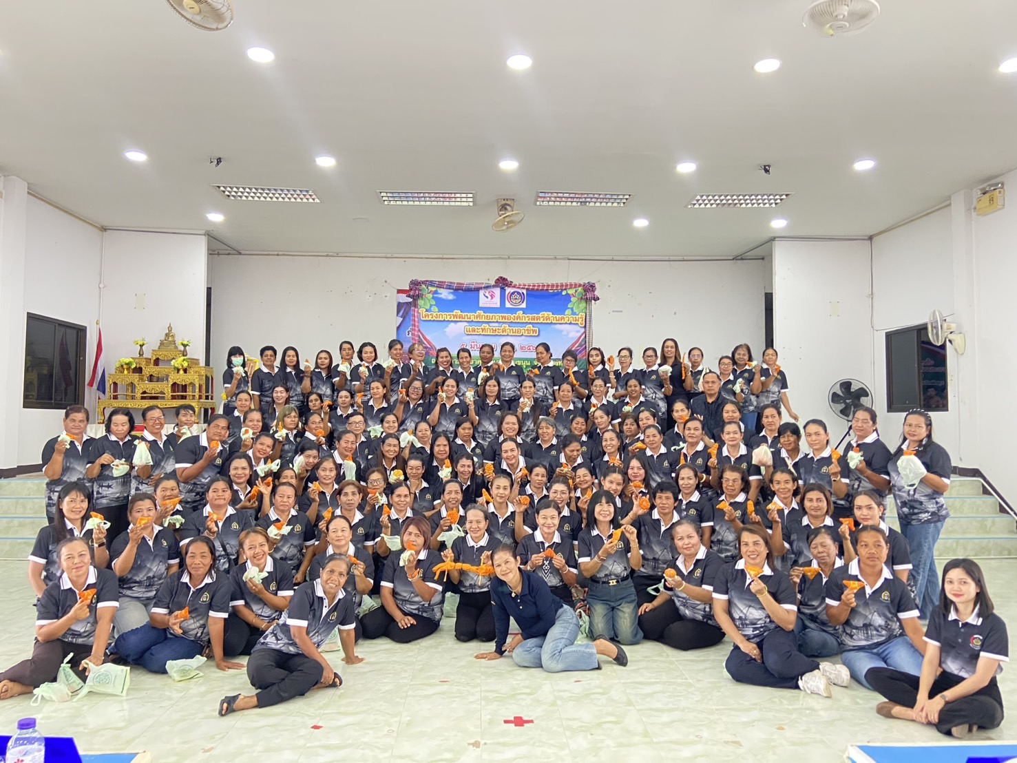 🚺🩷พช.ควนขนุน ผนึก❗️กำลังสตรีดำเนินโครงการพัฒนาศักยภาพองค์กรสตรีด้านความรู้และทักษะอาชีพ